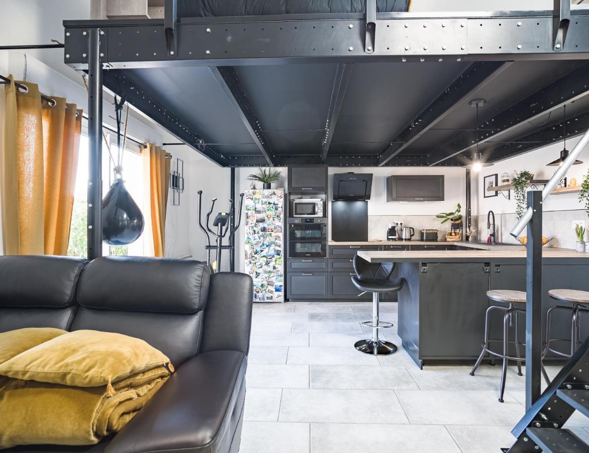 Loft Avec Jardin Et Parking Prive Apartment Troyes Exterior photo